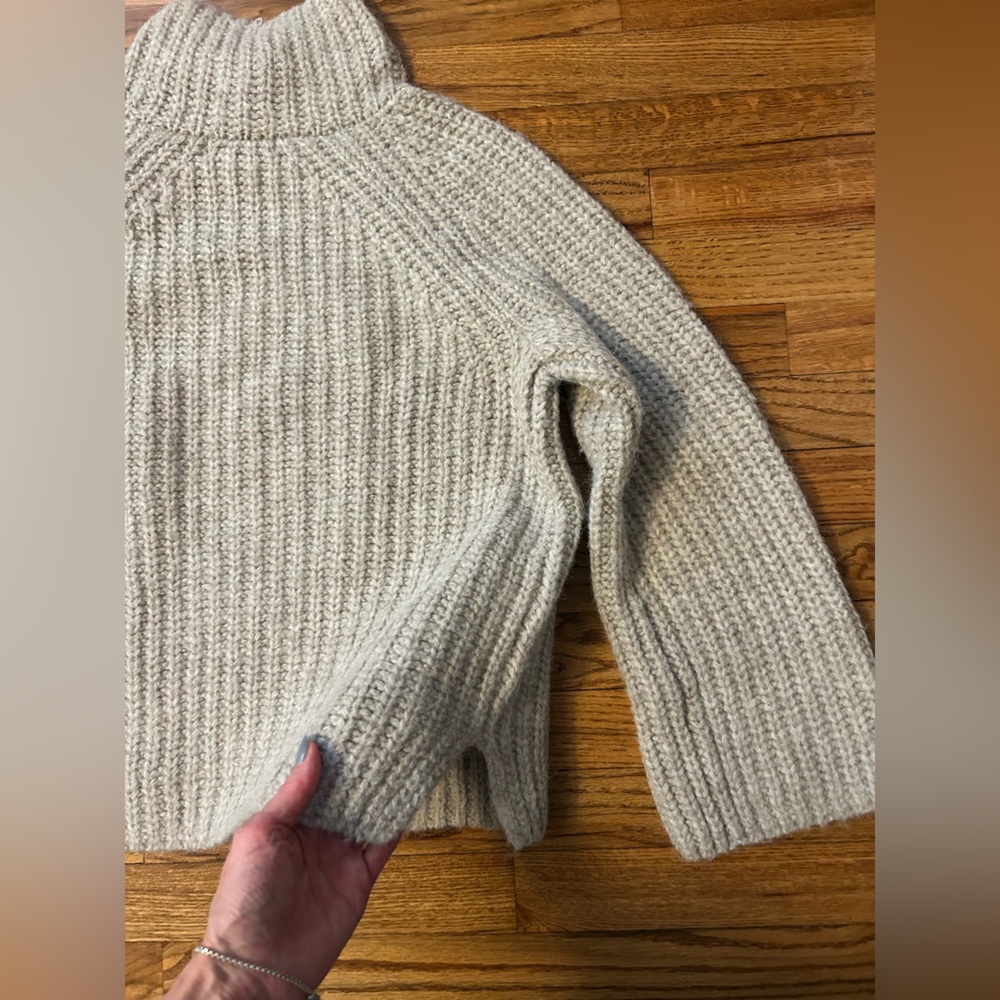 Banana Republic Factory Chunky Funnel-Neck Pullover - Picture 3 of 11